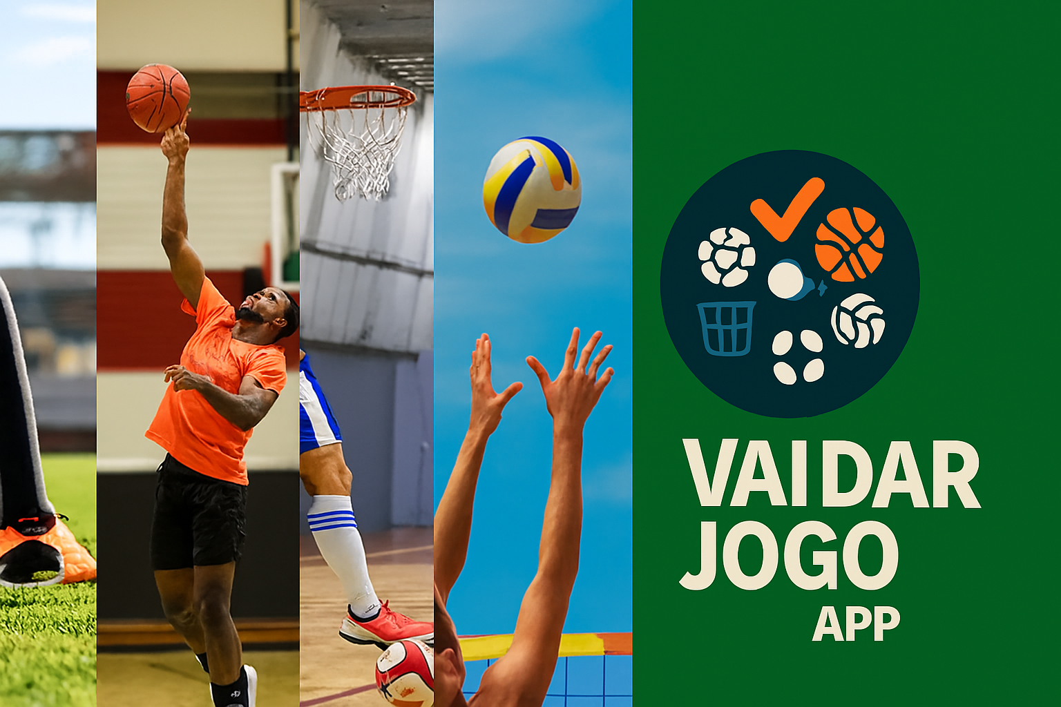 VaiDarJogo App Interface